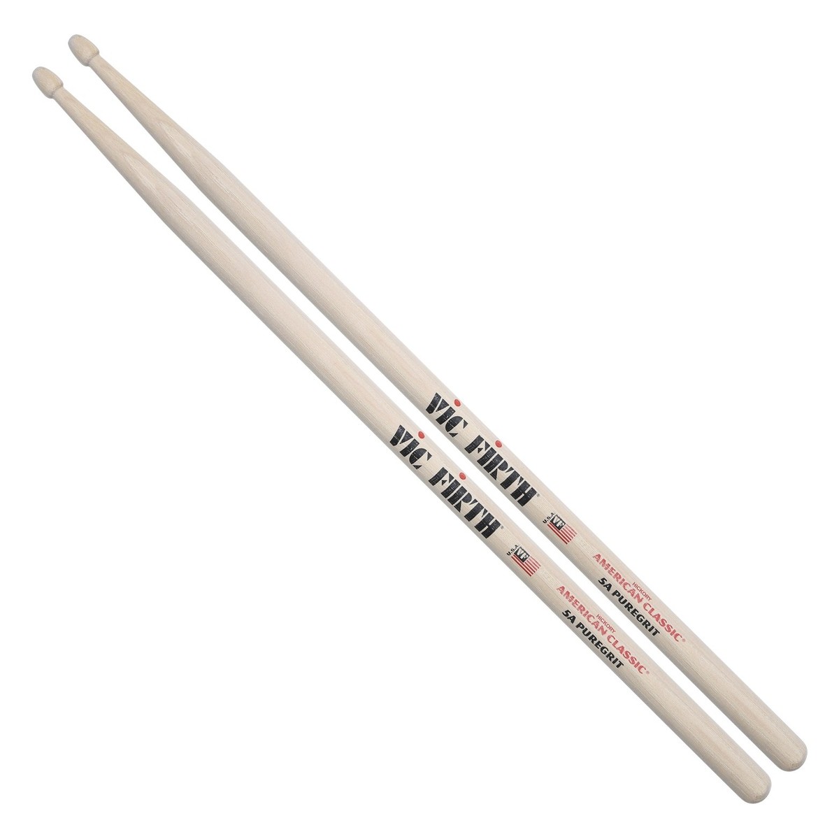 An image of Vic Firth American Classic 5A PureGrit Drumsticks | PMT Online