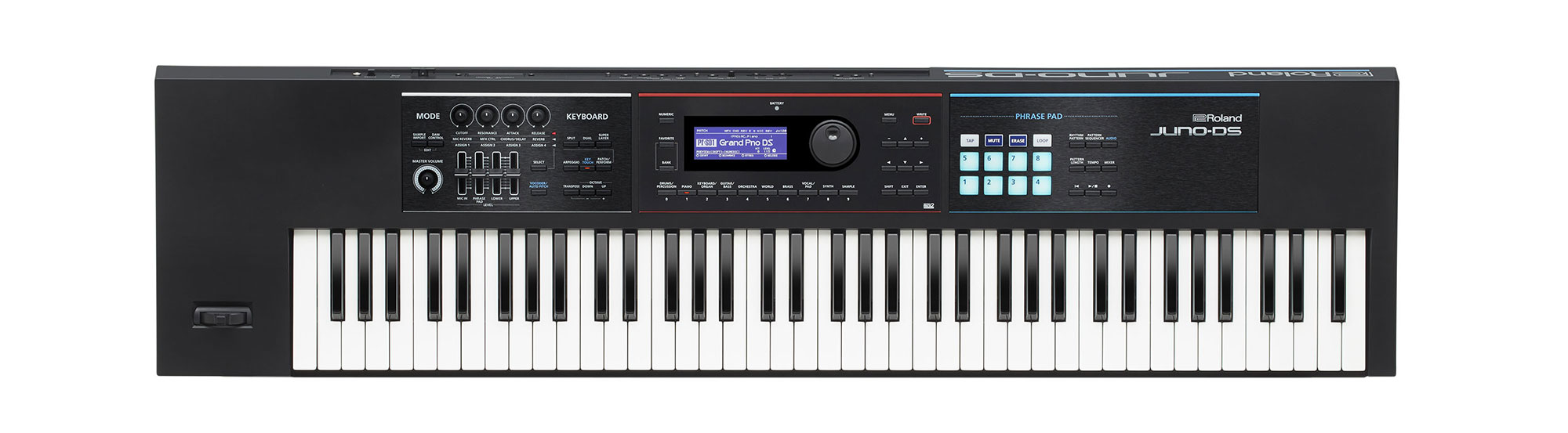 An image of B-Stock Roland Juno-DS76 Performance Synthesizer | PMT Online