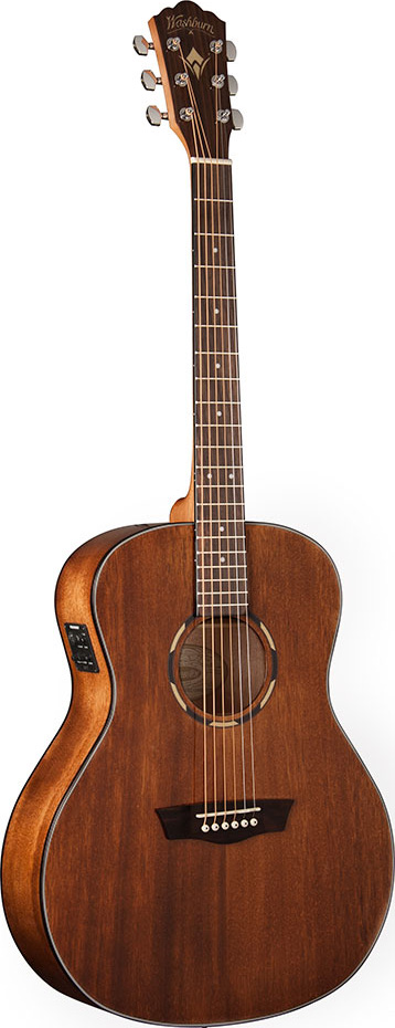 An image of Washburn WLO12SE Orchestra Electro-Acoustic Guitar | PMT Online