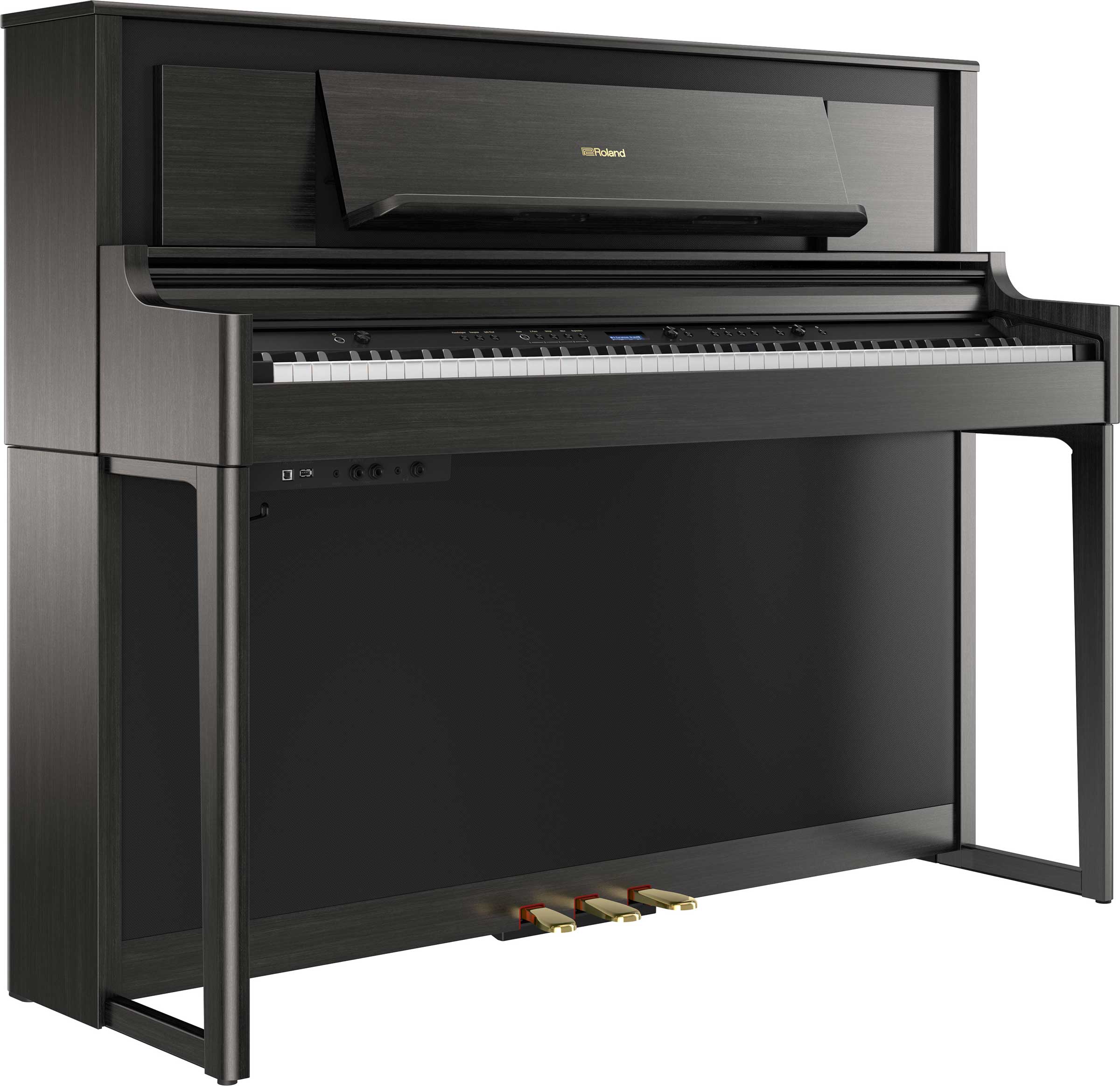 An image of Roland LX706 Digital Home Piano Charcoal Black | PMT Online