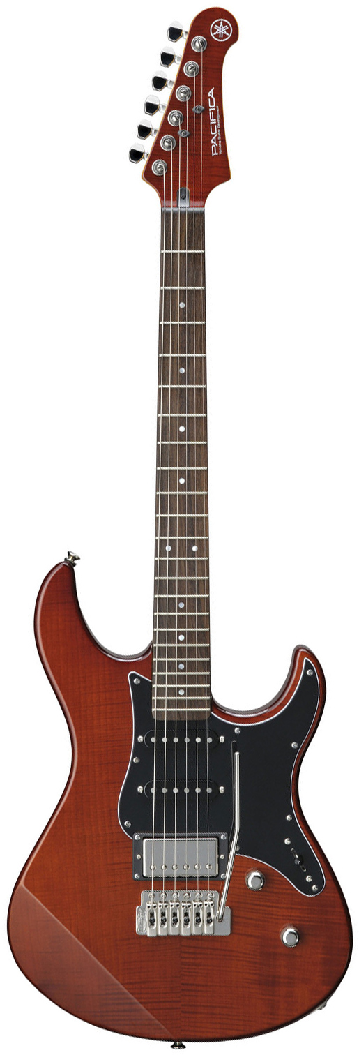 An image of Yamaha Pacifica 612VFM Mk II Electric Guitar Root Beer | PMT Online