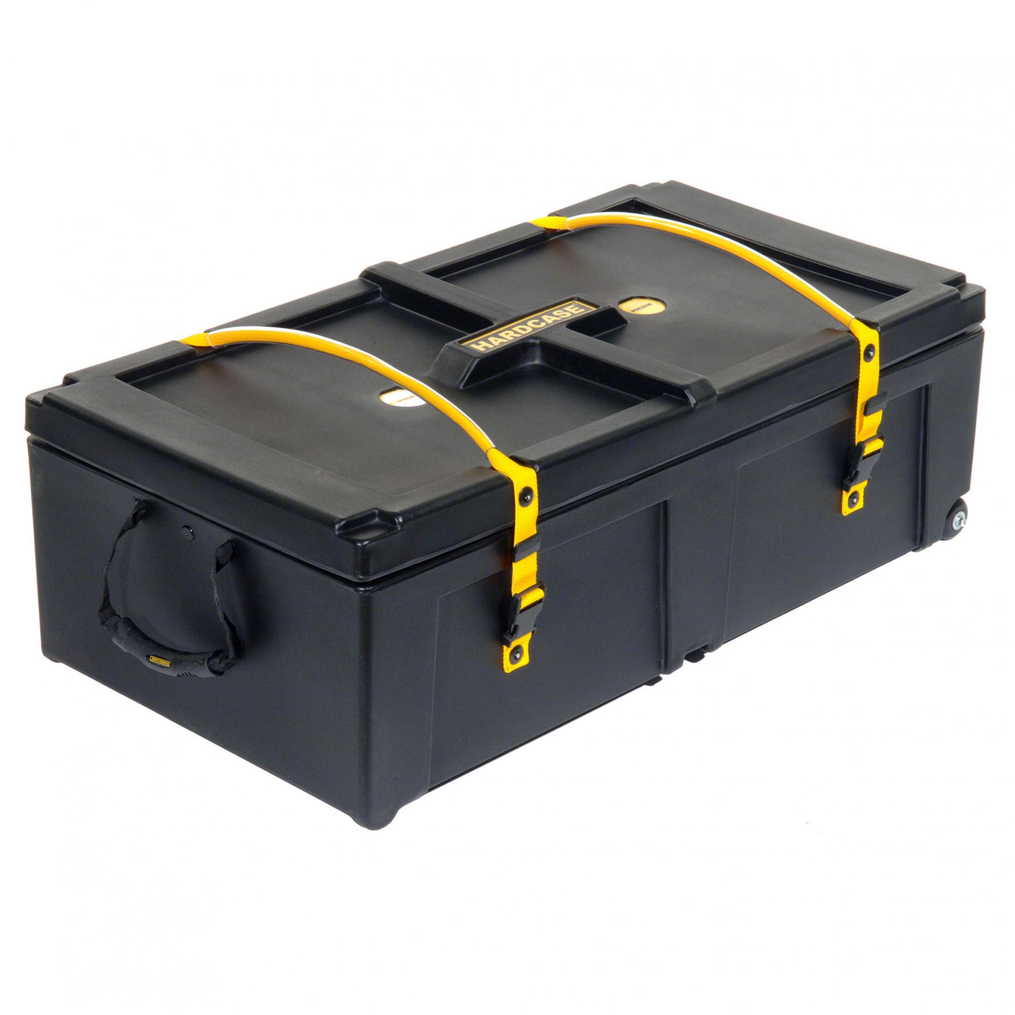 An image of Hardcase Black 36" Hardware Case with Wheels  | PMT Online