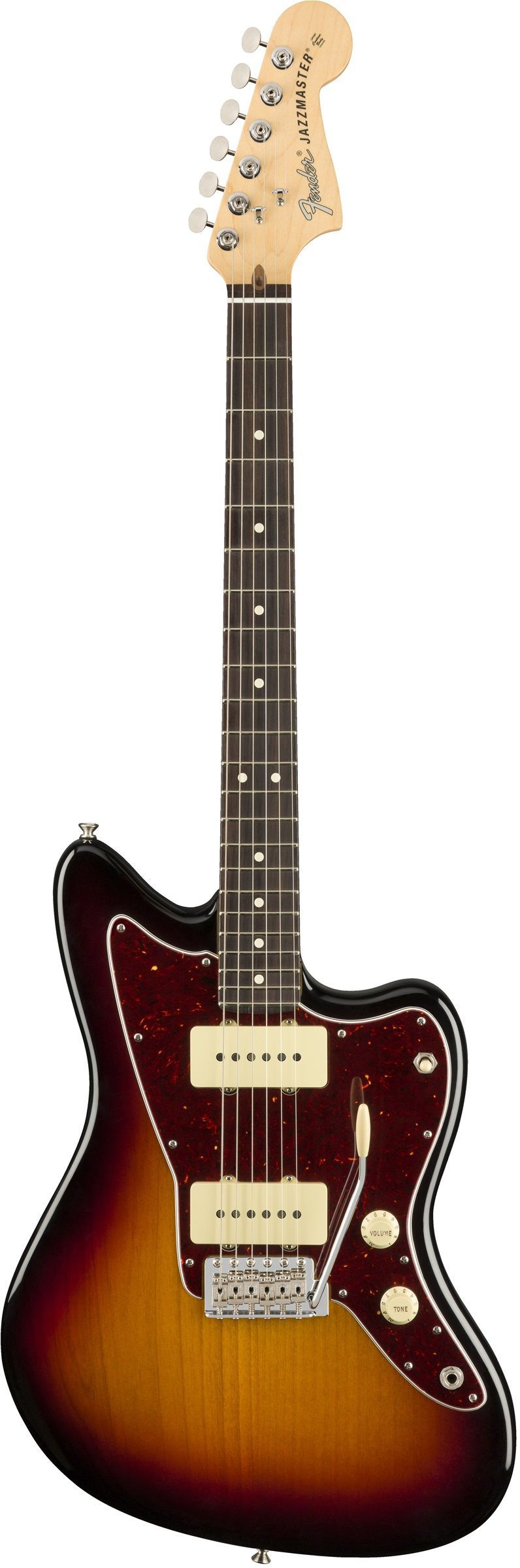 An image of Fender American Performer Jazzmaster 3-Colour Sunburst | PMT Online