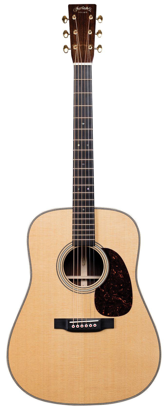 An image of Martin D-28 Modern Deluxe Acoustic Guitar with VTS Top | PMT Online