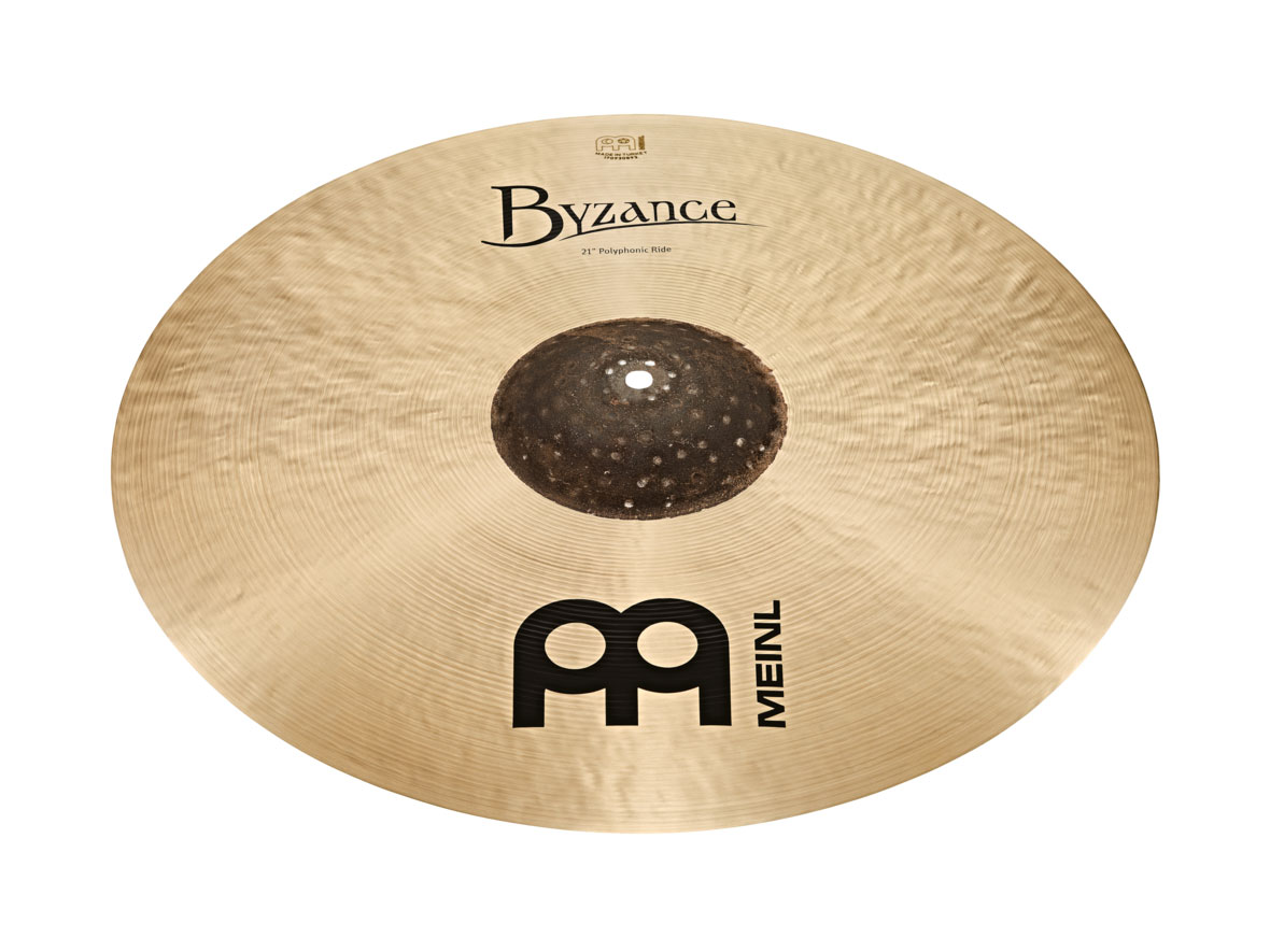 An image of Meinl Byzance Traditional 21" Polyphonic Ride