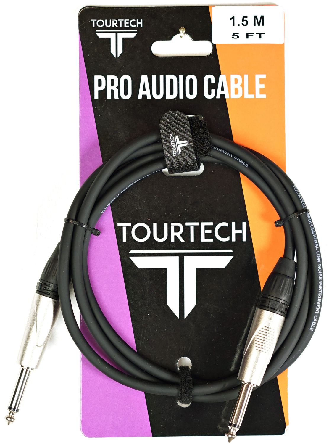 An image of Guitar Lead - TourTech Deluxe Instrument Cable, 1.5m | PMT Online