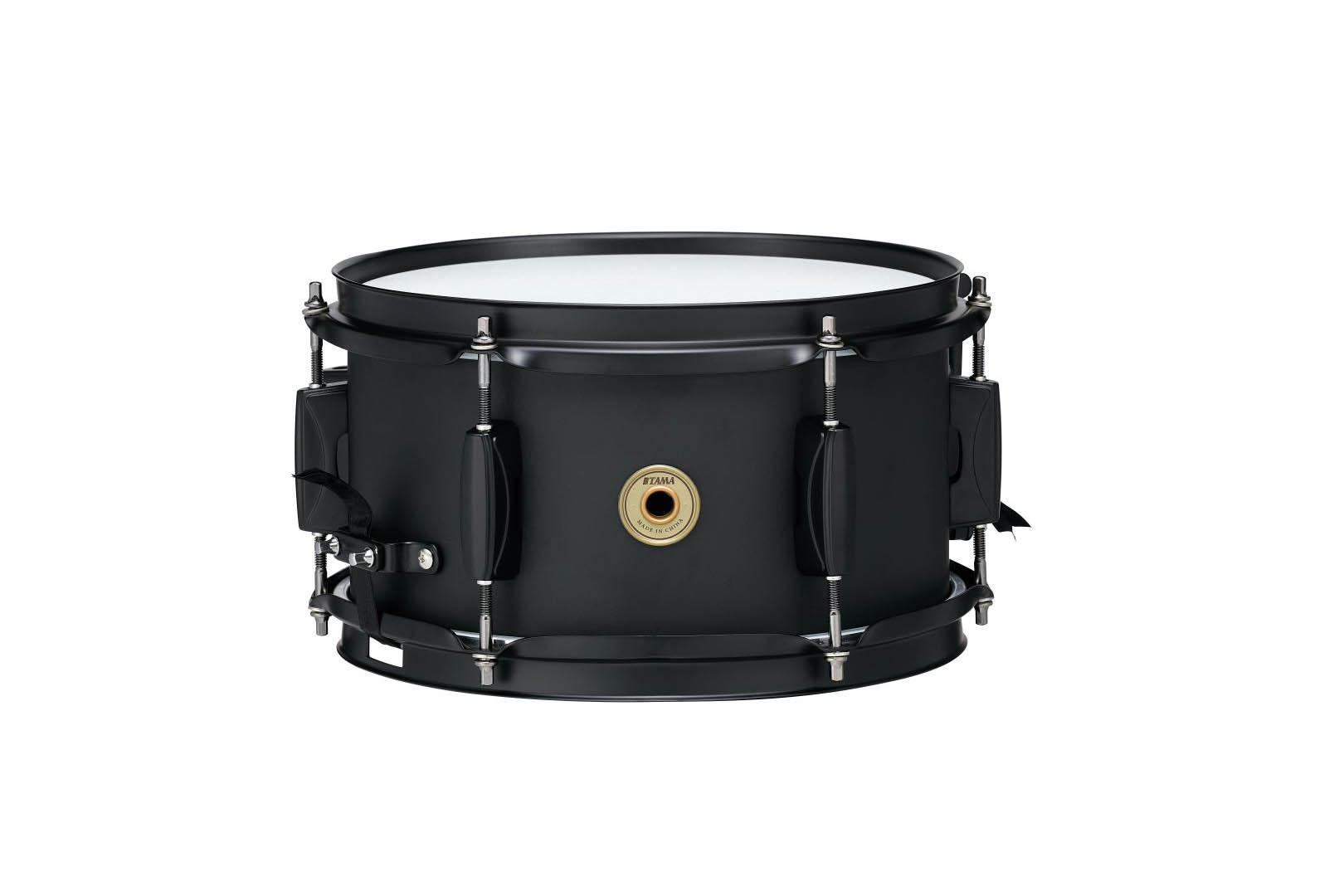 An image of Tama Metalworks 10" x 5.5" Black on Black Steel Snare Drum | PMT Online
