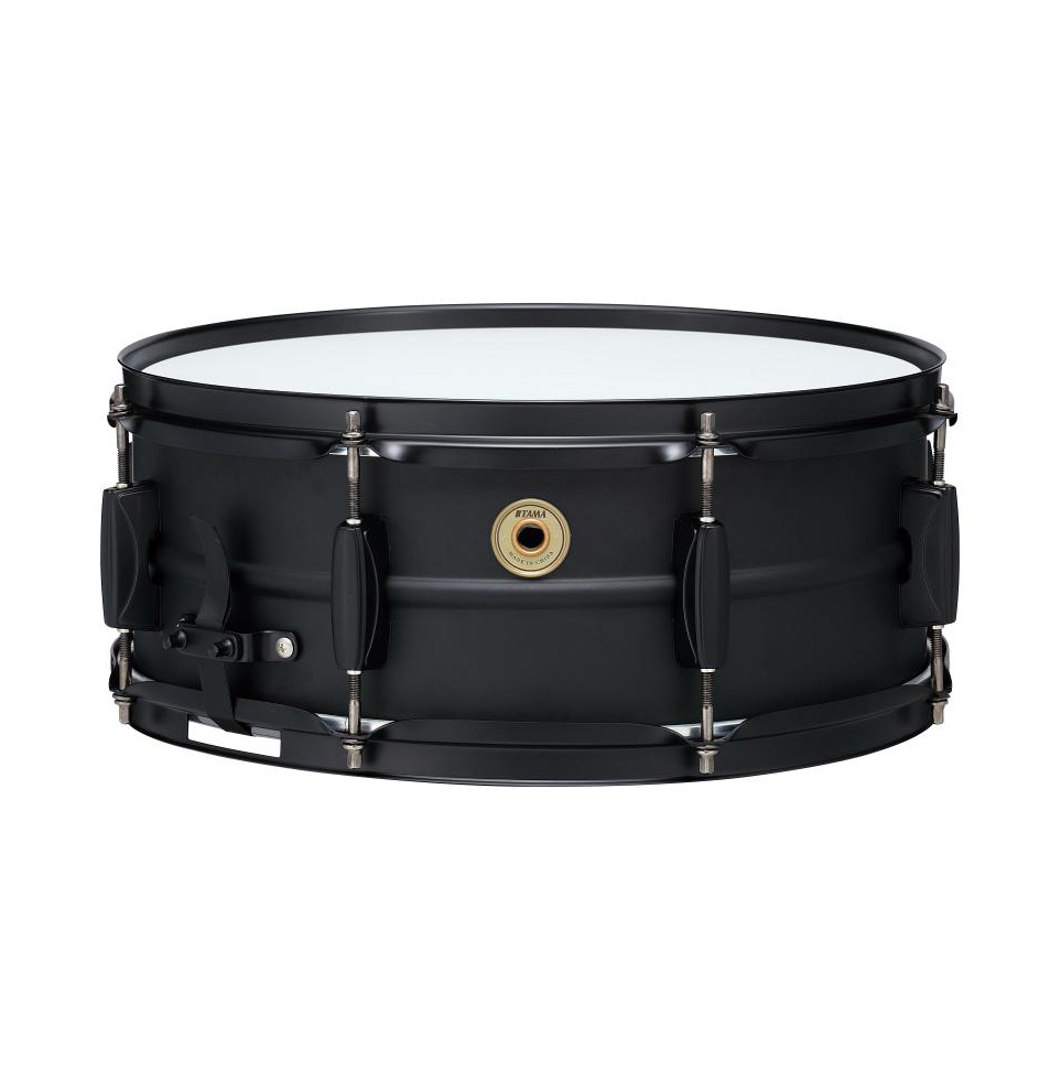 An image of Tama Metalworks 14" x 5.5" Black on Black Steel Snare Drum | PMT Online
