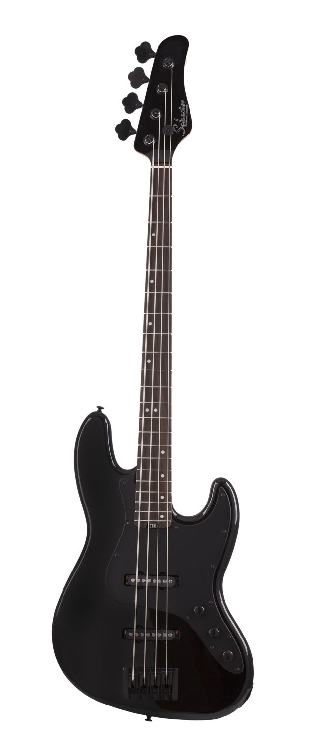 An image of Schecter J-4 Bass RW Gloss Black | PMT Online