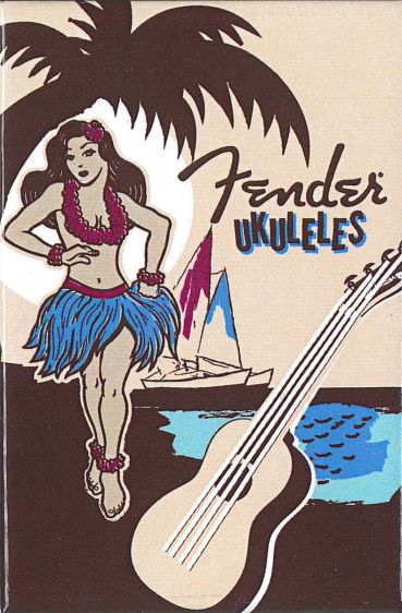 An image of Fender Hula Girl Magnet | PMT Online