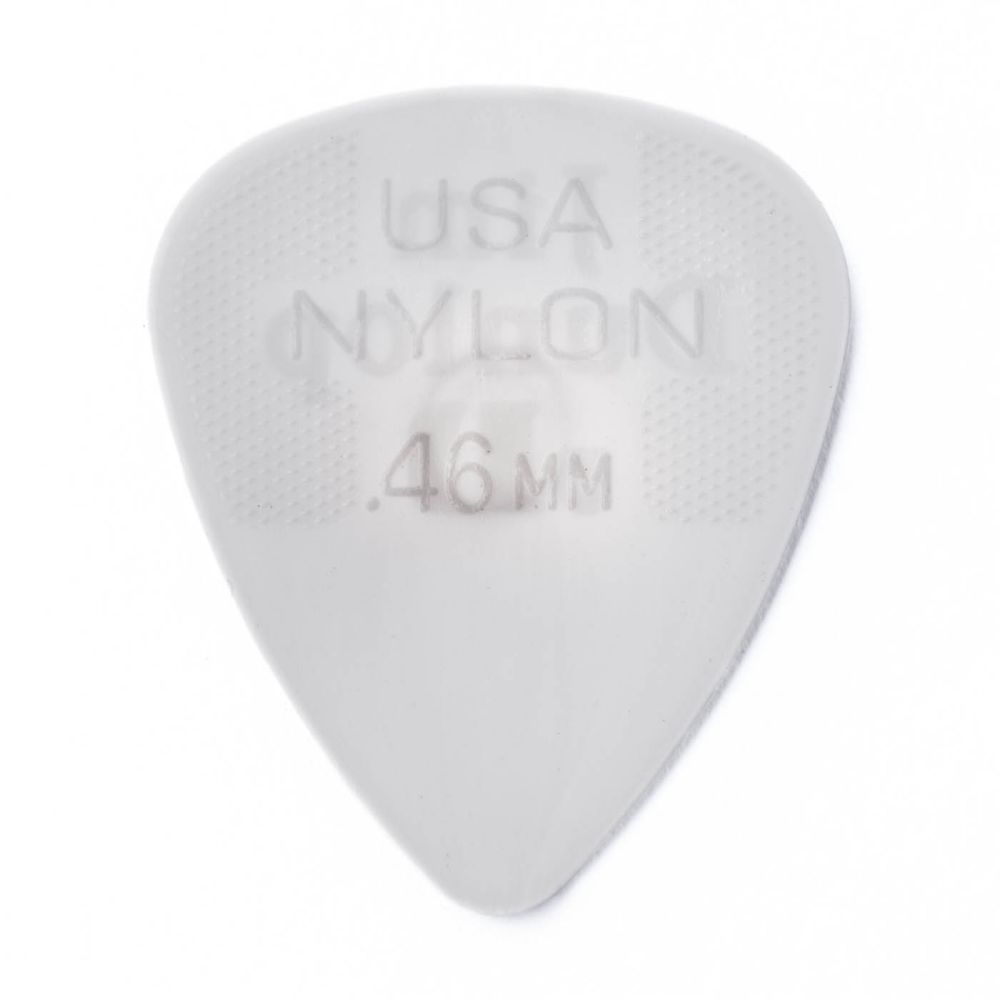 An image of Dunlop Nylon Standard 0.46mm Players (12 Pack) - Gift for a Guitarist | PMT Onli...