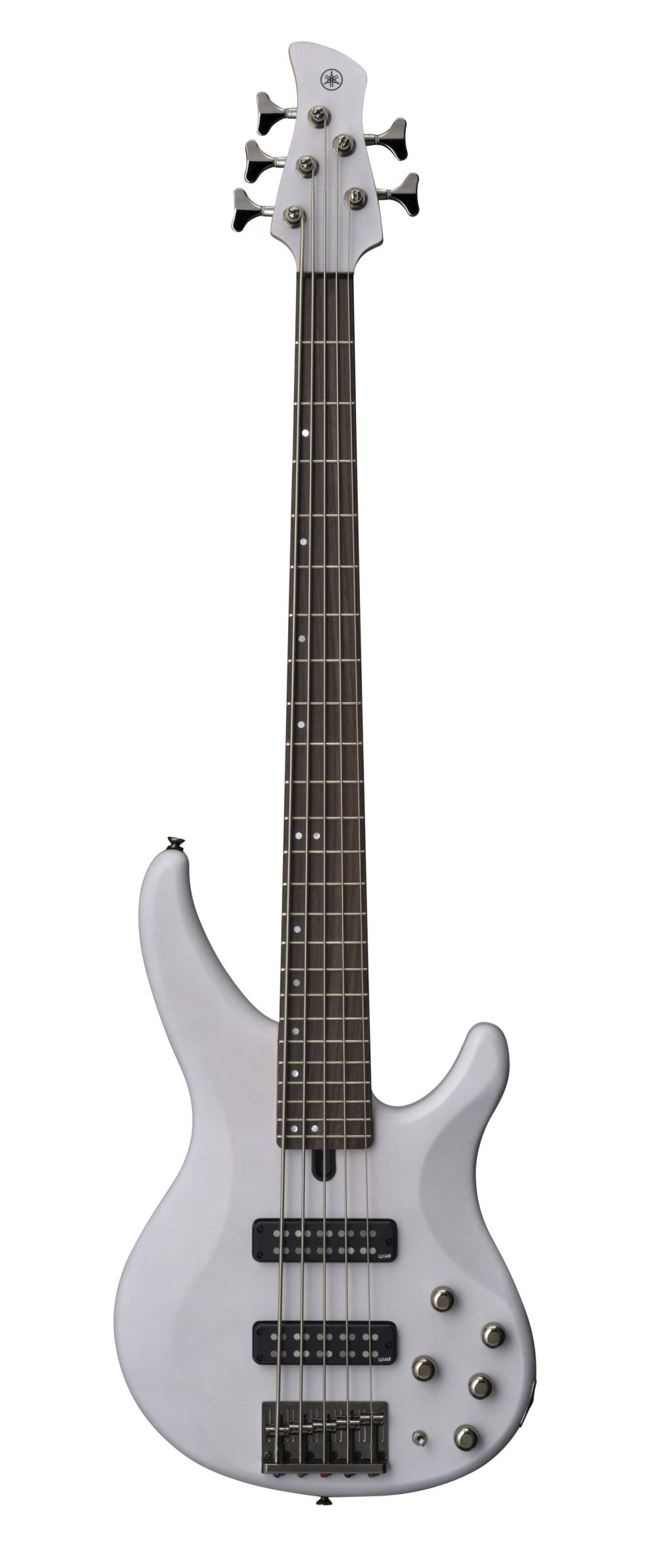 An image of Yamaha TRBX505 Bass Guitar Translucent White | PMT Online
