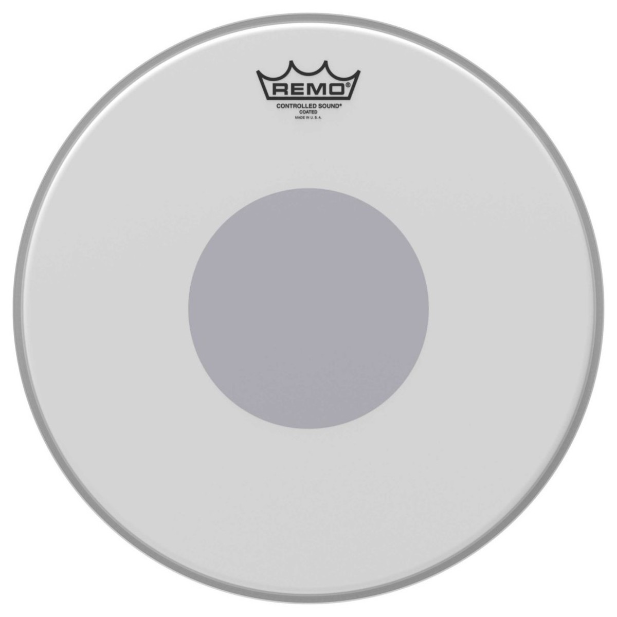 An image of Remo CS-0114-10 14 CS Coated Black Dot Drum Head | PMT Online