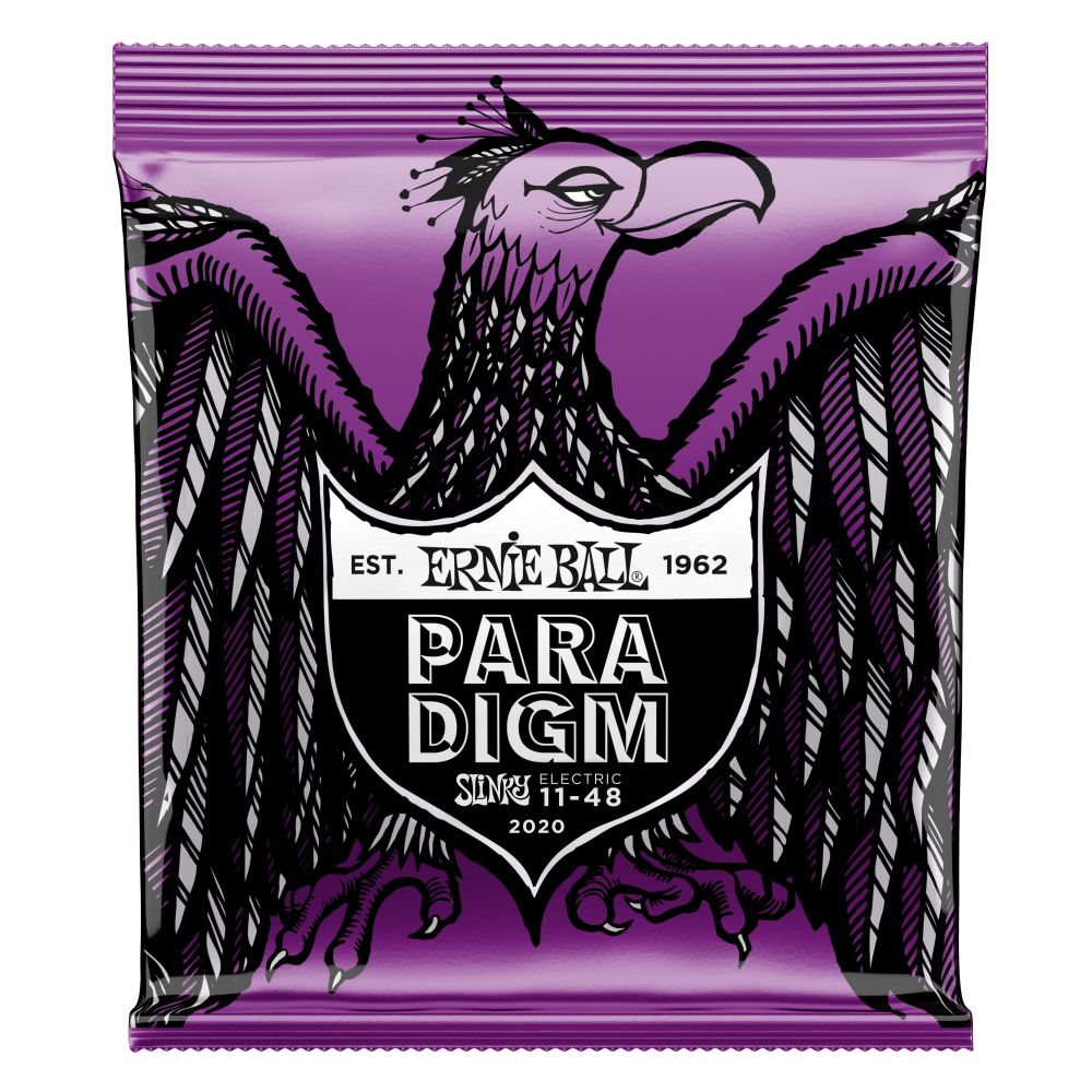 An image of Ernie Ball Paradigm Power Slinky Electric Guitar Strings 11-48 | PMT Online