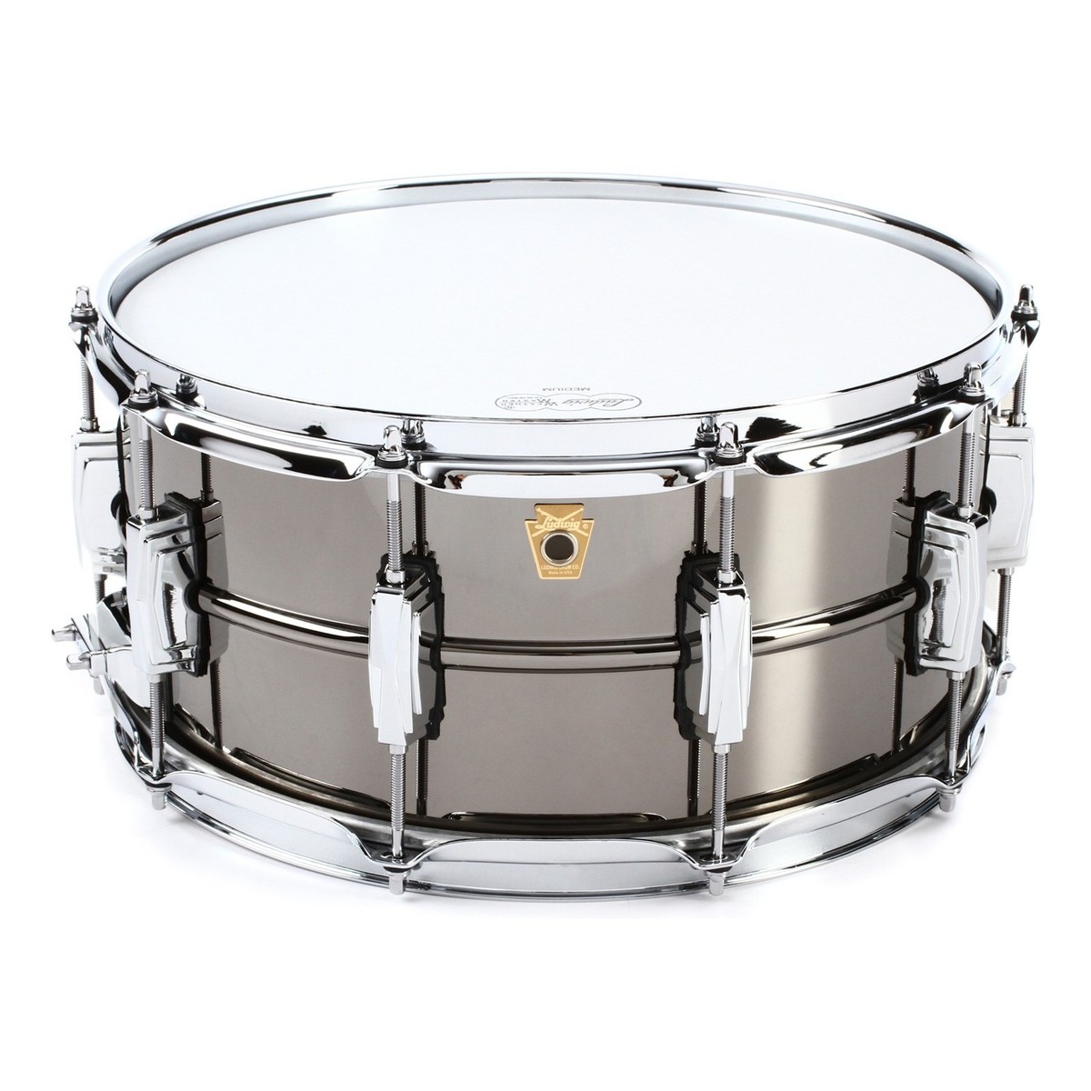 An image of Ludwig Black Beauty 14" x 6.5" Snare Drum | PMT Online