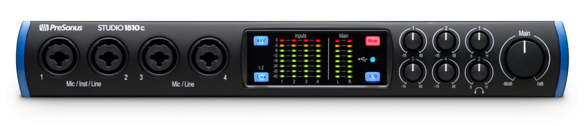 An image of Presonus Studio 1810c USB Audio Interface