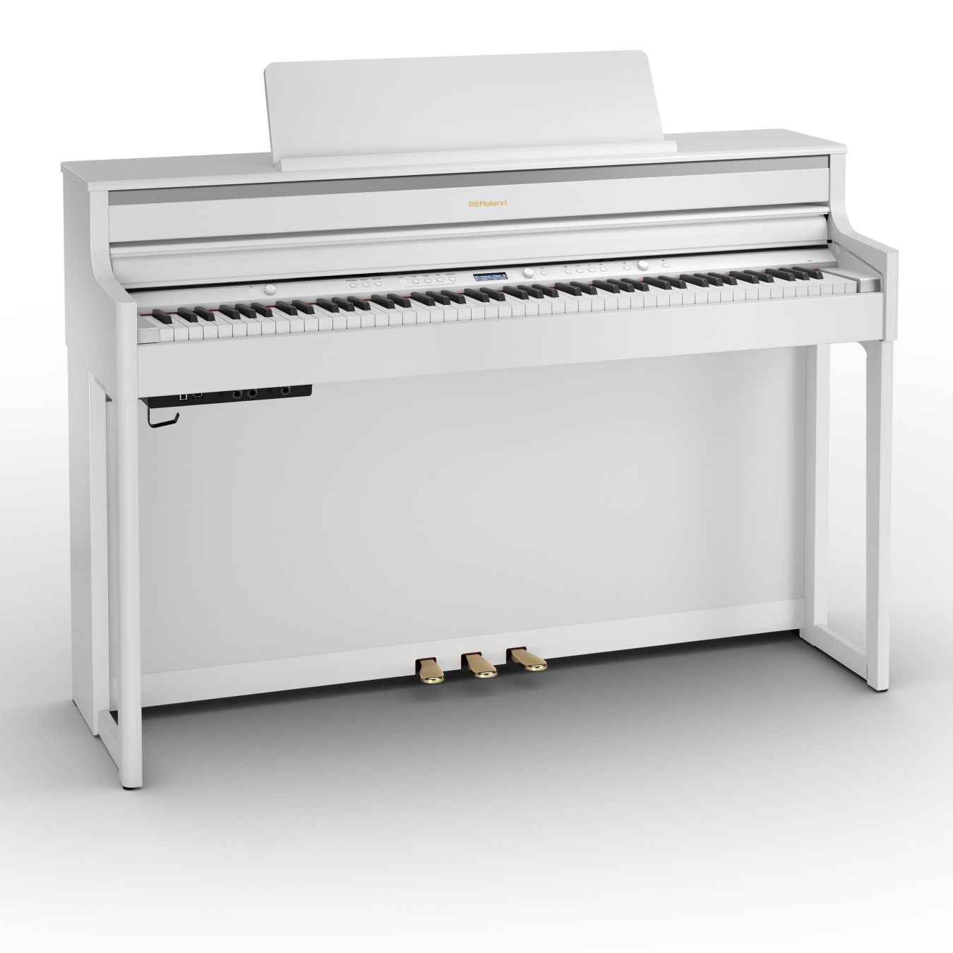 An image of Roland HP704-WH Digital Home Piano White