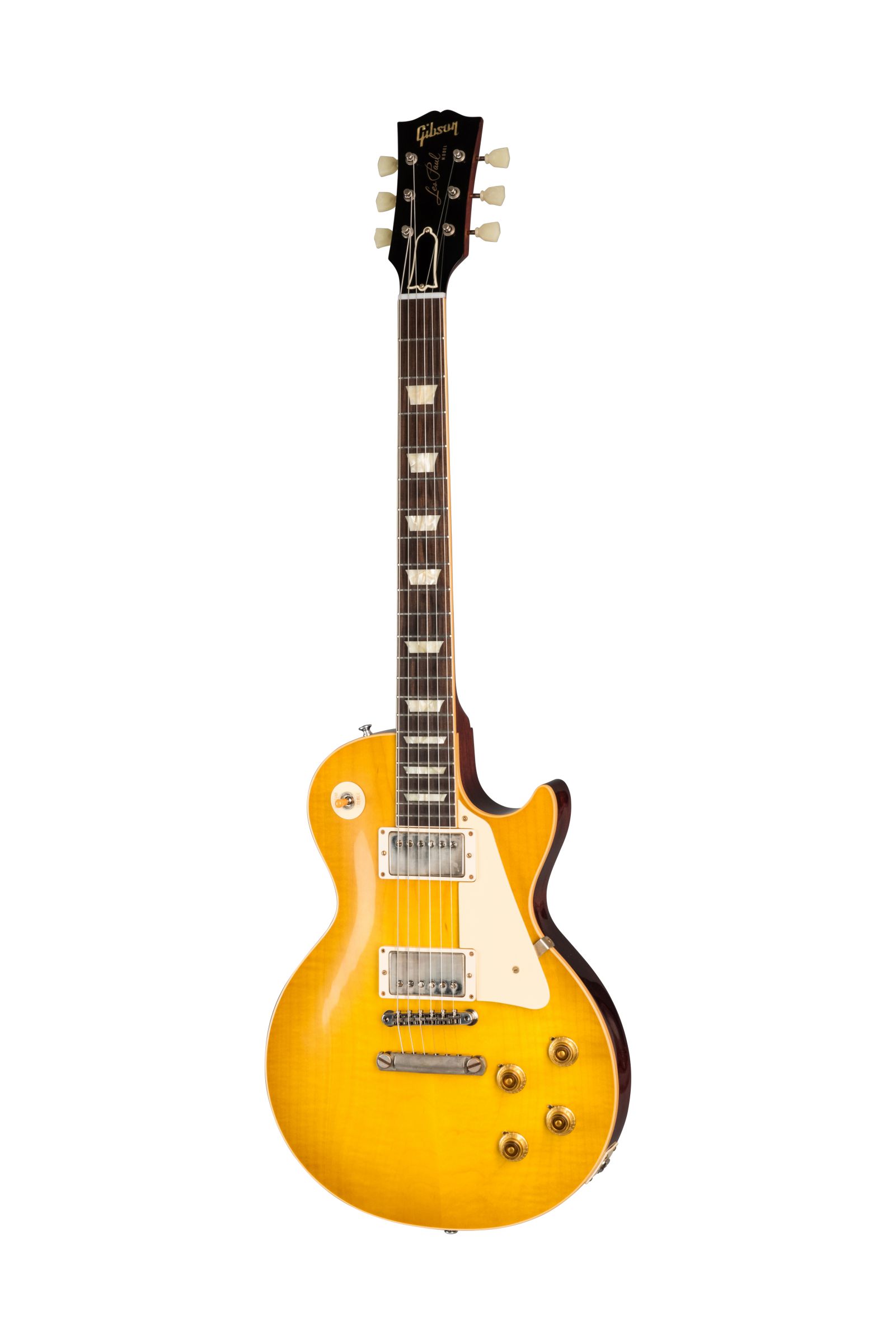 An image of Gibson 1958 Les Paul Standard Reissue VOS Lemon Burst | PMT Online