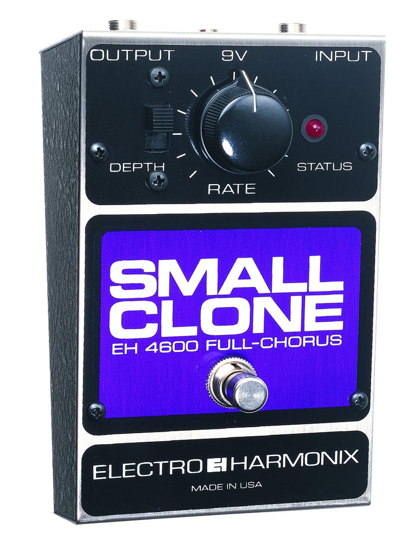 An image of Electro Harmonix Small Clone Analog Chorus Guitar Pedal | PMT Online