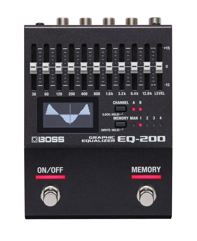 An image of Boss EQ-200 Graphic EQ Pedal | PMT Online