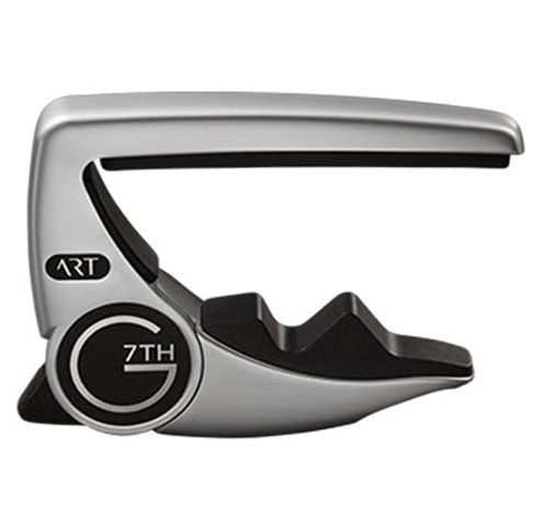 An image of G7th Capo Performance 3 Steel String Silver - Gift for a Guitarist | PMT Online