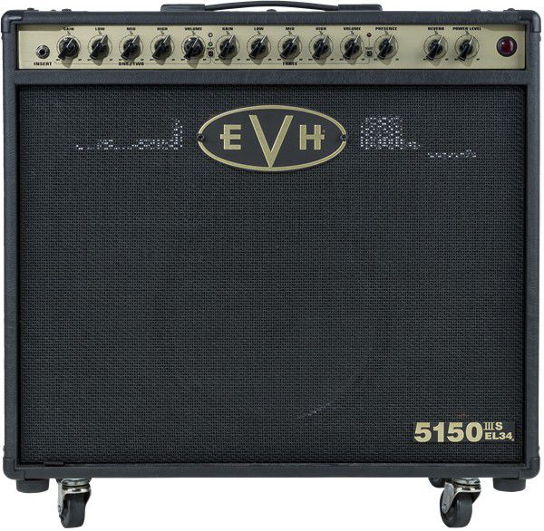 An image of EVH 5150III 50W EL34 112 Black Combo Amp
