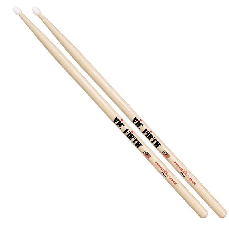 An image of Vic Firth American Classic 7AN Nylon Tip Drumsticks - Gift for a Drummer | PMT O...