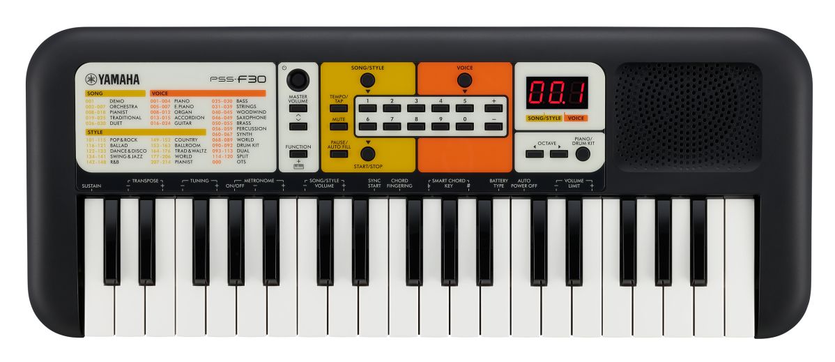 An image of Yamaha PSS-F30 Portable Keyboard | PMT Online