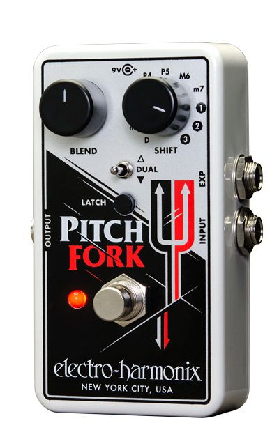 An image of Electro Harmonix Pitch Fork Polyphonic Synth Pedal
