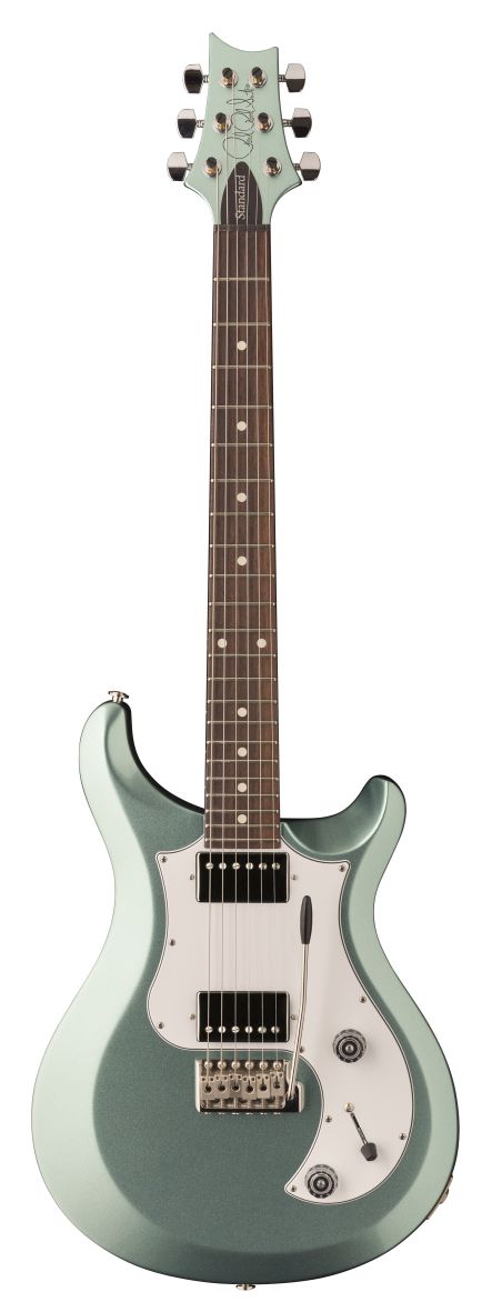 An image of PRS S2 Standard 22 Electric Guitar, Frost Green Metallic