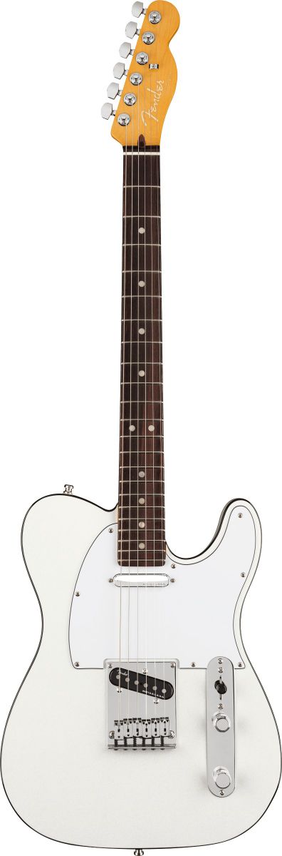 An image of Fender American Ultra Telecaster, RW, Arctic Pearl | PMT Online