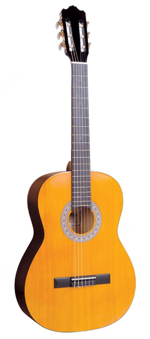 An image of Encore 4/4 Size Classical Guitar, Natural