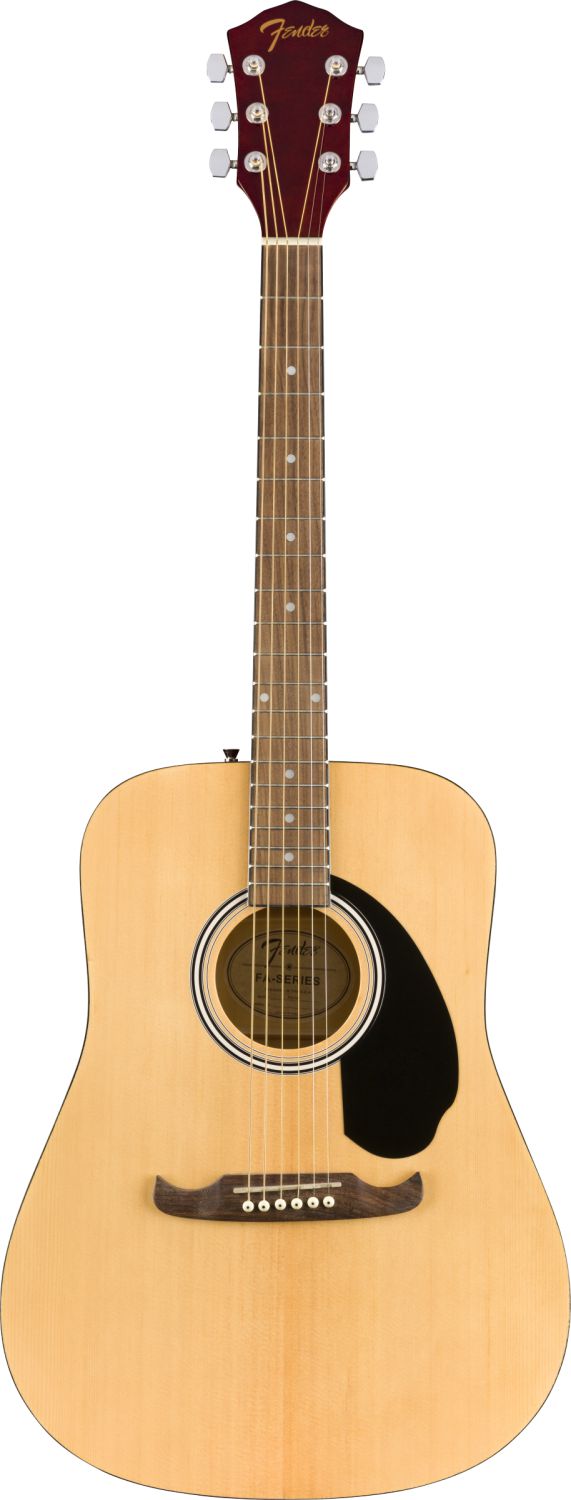 An image of Fender FA-125 Dreadnought Acoustic Guitar WN, Natural