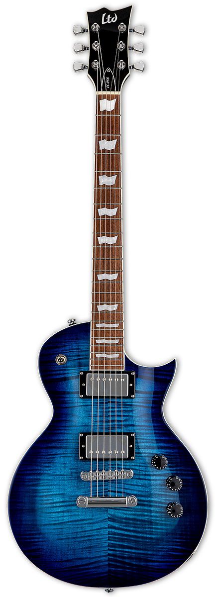 An image of ESP LTD EC-256 FM Electric Guitar, Cobalt Blue