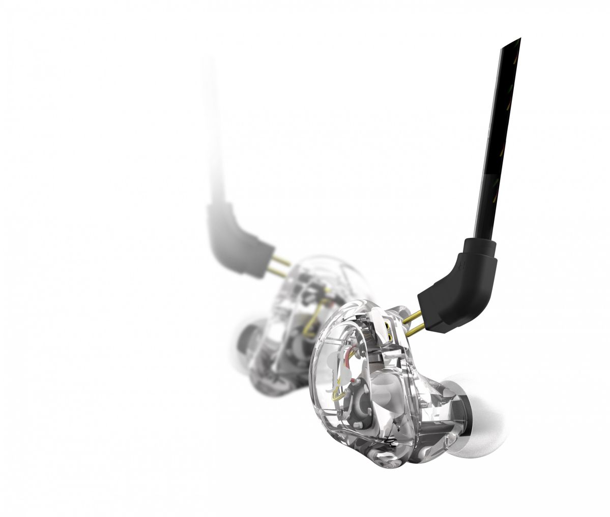 An image of Stagg SPM-235 High-resolution Sound-isolating In-Ear-Monitors, Trans - Gift for ...
