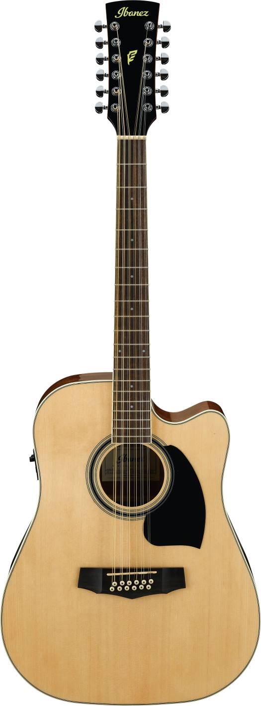 An image of Ibanez PF1512ECE PF Electro Acoustic 12 String, Natural