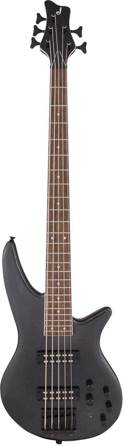 An image of Jackson X Spectra Bass SBX V Metallic Black