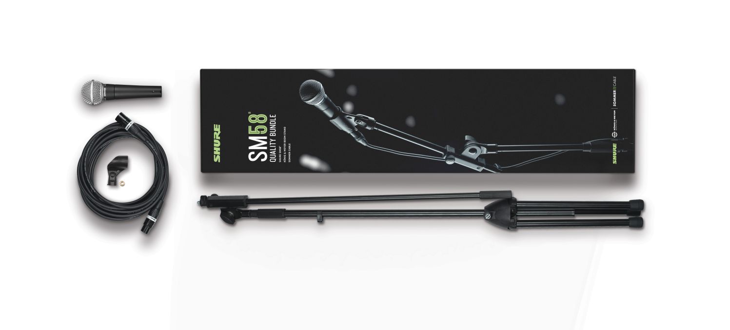 An image of Shure SM58 Stage Performance Kit | PMT Online