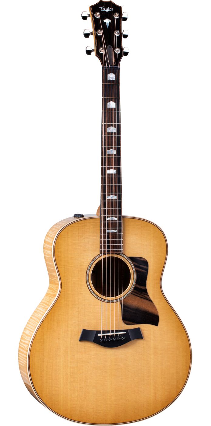 An image of Taylor 618e Electro Acoustic Guitar, Natural | PMT Online