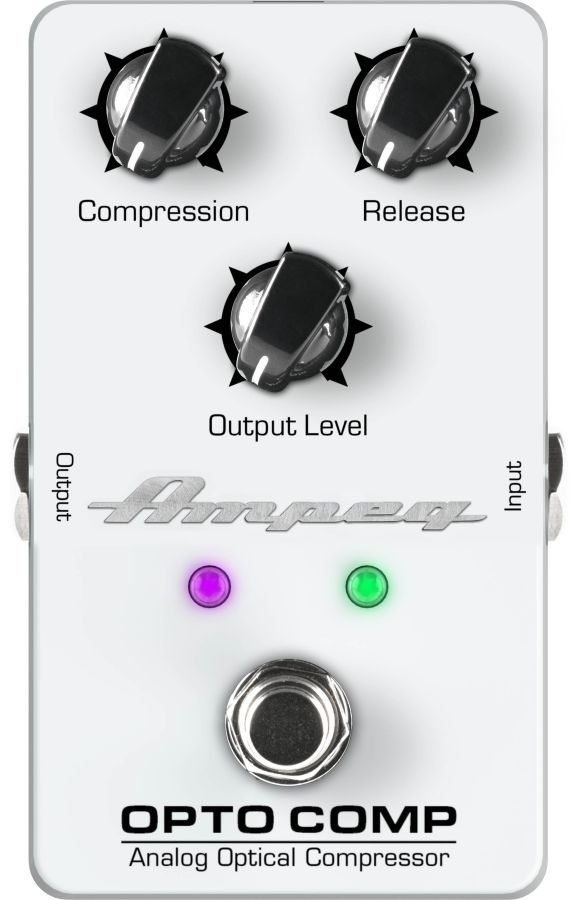 An image of Ampeg Opto Comp Bass Compressor Pedal