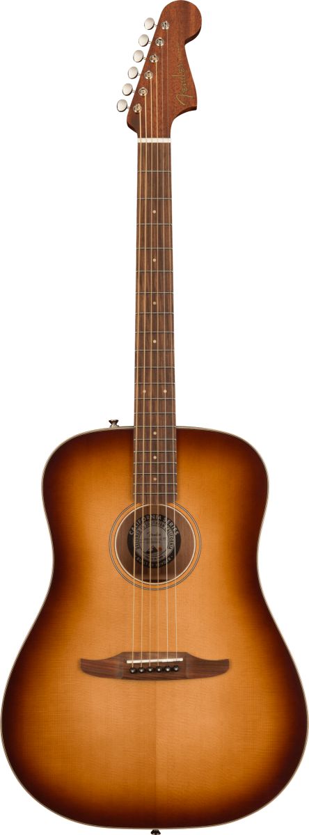 An image of Fender Redondo Classic Aged Cognac Burst Electro-Acoustic Guitar | PMT Online