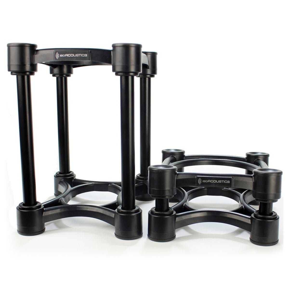 An image of IsoAcoustics 155 Stands Pair, Black
