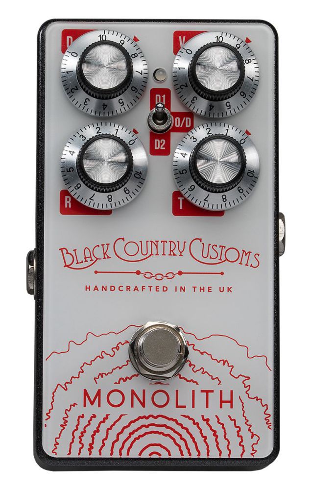 An image of Laney Black Country Customs Monolith Distortion Pedal | PMT Online