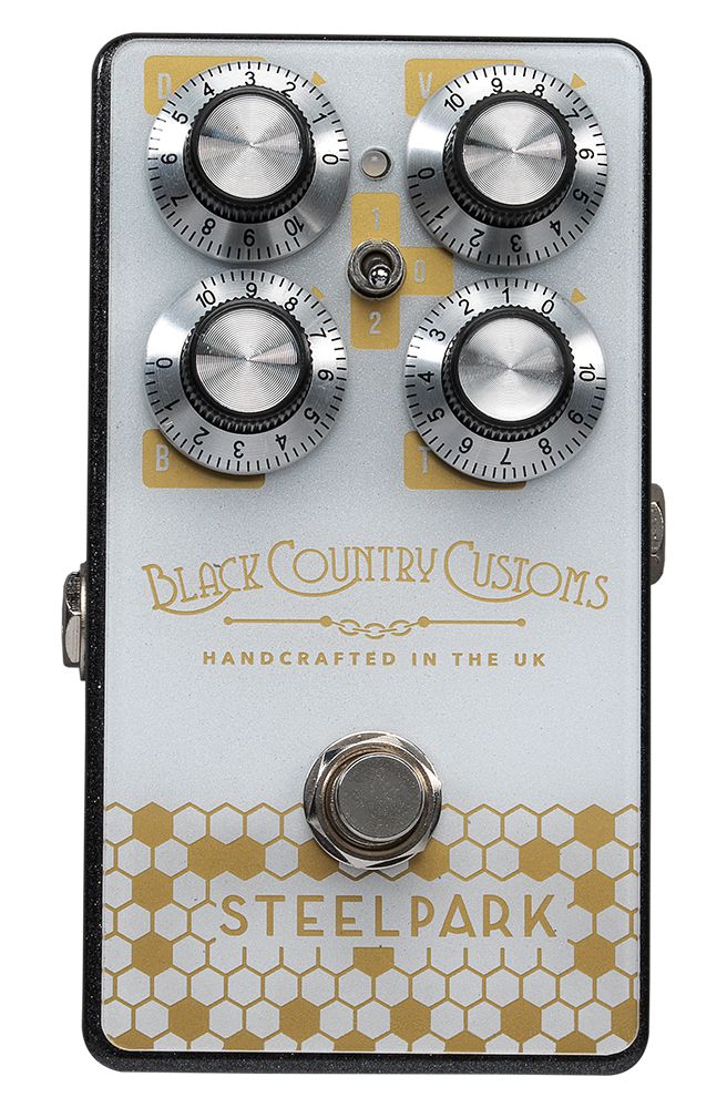 An image of Laney Black Country Customs Steelpark Boost Pedal