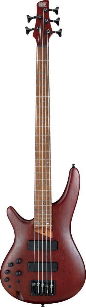 An image of Ibanez SR505E Left Handed 5-String Bass Brown Mahogany | PMT Online