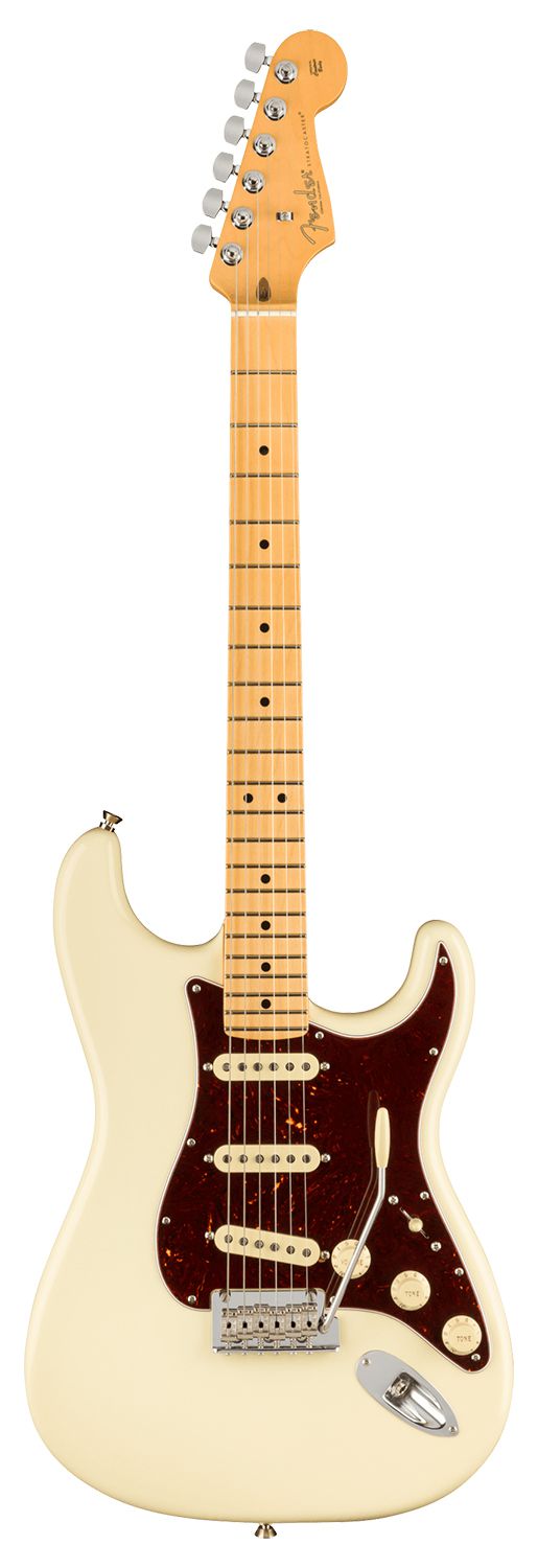 An image of Fender American Professional II Stratocaster MN, Olympic White | PMT Online
