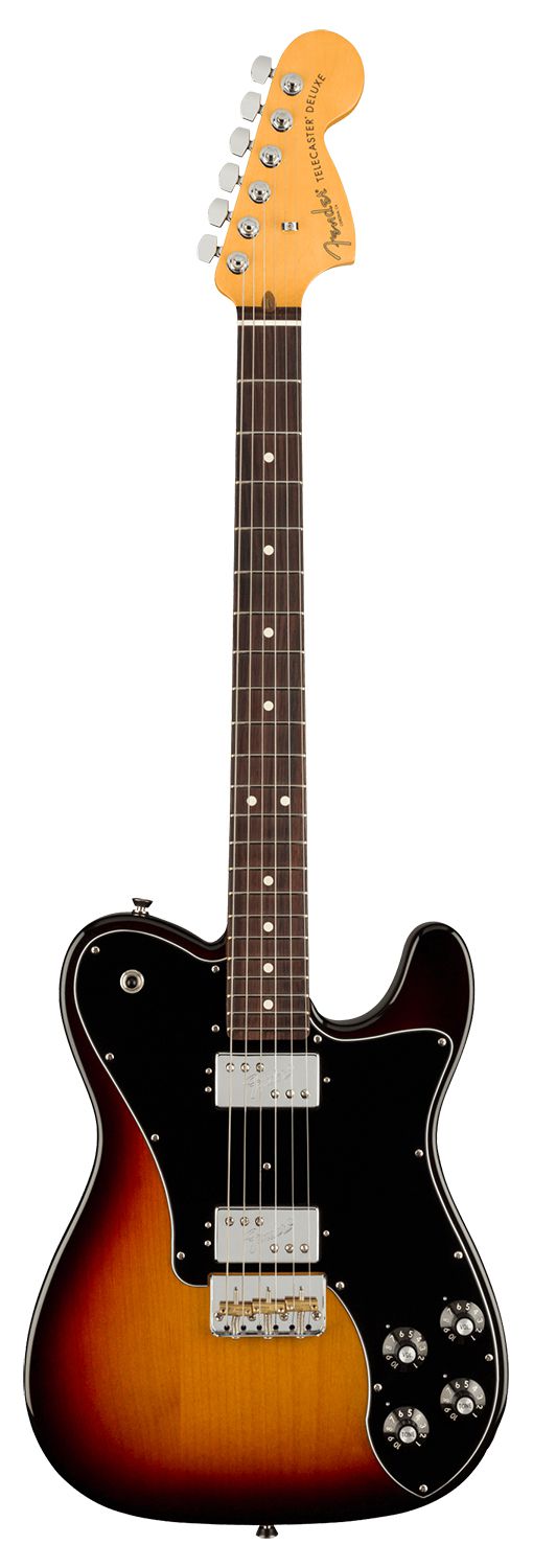 An image of Fender American Professional II Telecaster Deluxe RW, 3-Color Sunburst | PMT Onl...