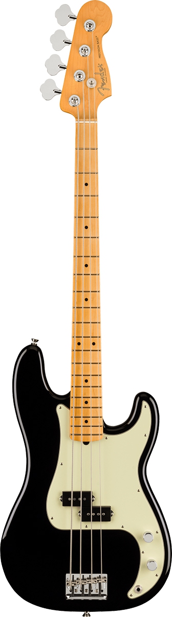An image of Fender American Professional II Precision Bass MN Black | PMT Online
