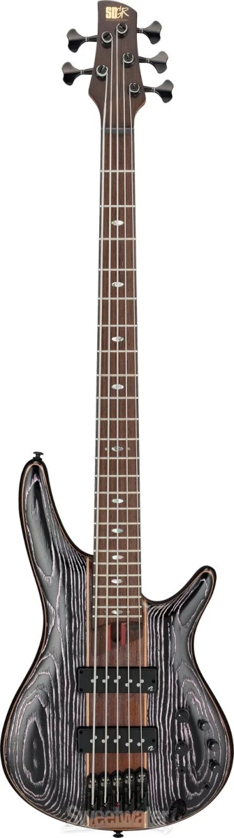 An image of Ibanez SR1305SB-MGL SR Premium Series 5-String Electric Bass Guitar, Magic Wave ...