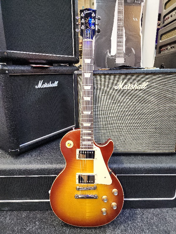 An image of Gibson Les Paul Standard Ice Tea Nickle  (048602) | PMT Online